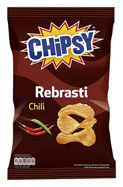 Chipsy Rebrasti Chili 230g