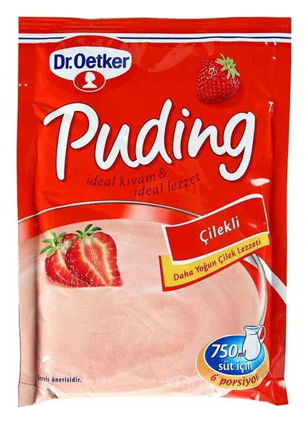 Dr.Oetker Pudding Cilekli 120g