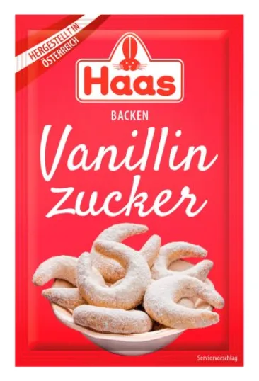 Haas Vanillinzucker 5x8g