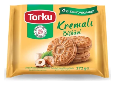 Torku Findik Kremali Bisküvi MP 244g