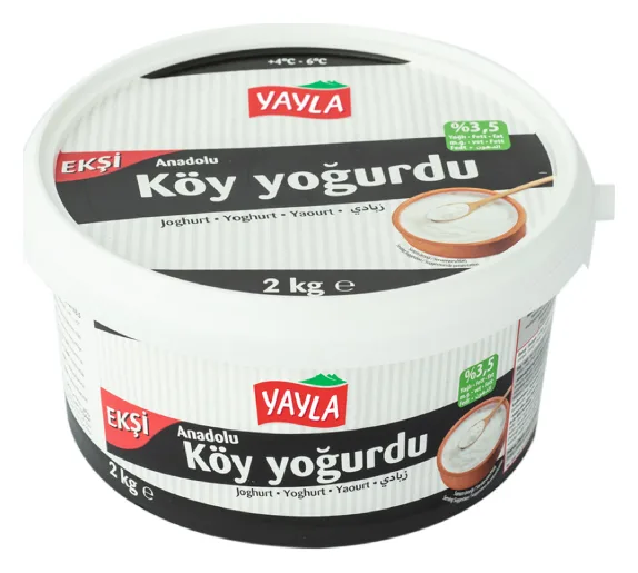 Yayla Eksi Köy Yogurdu 3,5% Fett 2kg