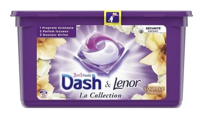 Dash & Lenor 3in1 Souffle Tabs 25W