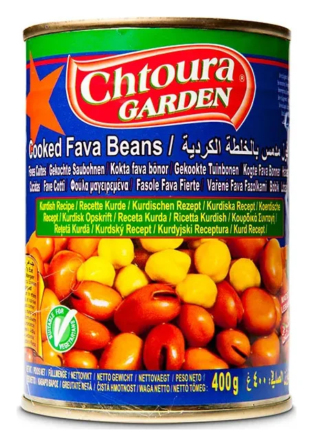 Chtoura Garden Gekochte Fava Kurdisch Recept 400g