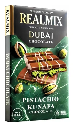 REALMIX Dubai Schokolade 60g