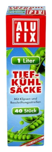 Alufix Tiefkühlbeutel 17x27cm 1L