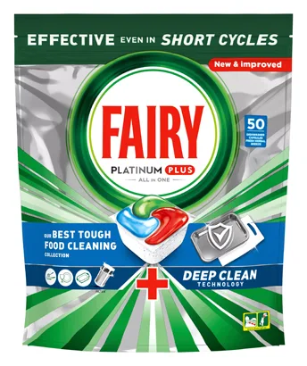 Fairy Platinum Plus Spülmaschinen Tablets 50pcs