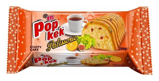 Eti Popkek Patisserie Meyveli 200g