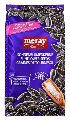 Meray Sonnenblumenkerne geröstet und extra gesalzen 250g