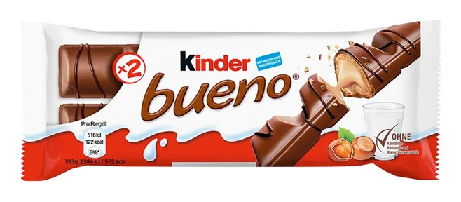 Kinder Bueno Single 2er 43g