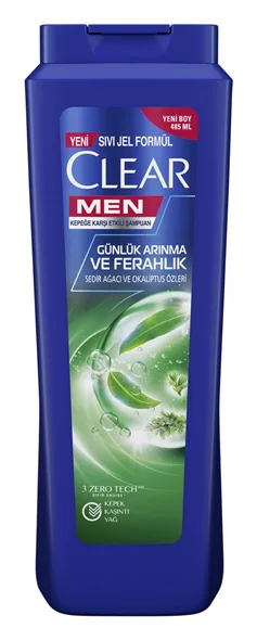 Clear Men Günlük Arinma 485ml