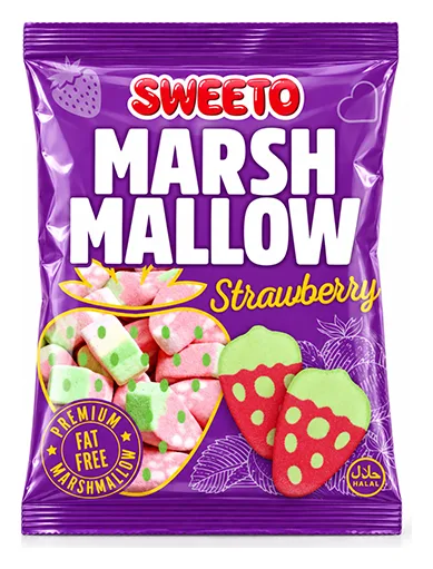 Sweeto Marshmallow Strawberry 140g