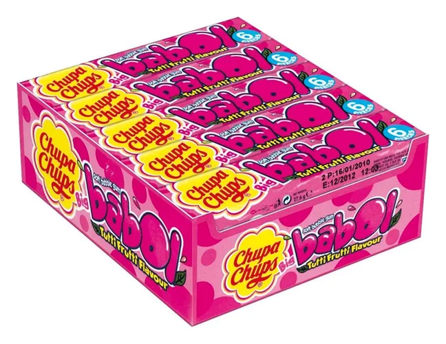 Chupa Chups Big Babol Tutti Frutti 27,6g