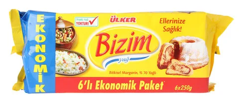 Ülker Bizim Yag 6x250g