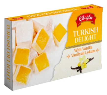Ciloglu Lokum mit Vanillegeschmack 300g