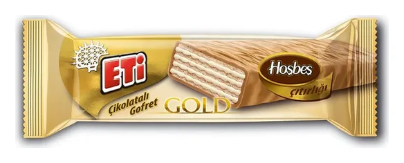 Eti Gold Wafet mit Schokolade 29g