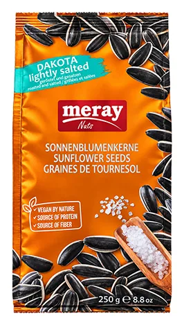 Meray Sonnenblumenkerne geröstet und gesalzen (Leicht Salz) 250g