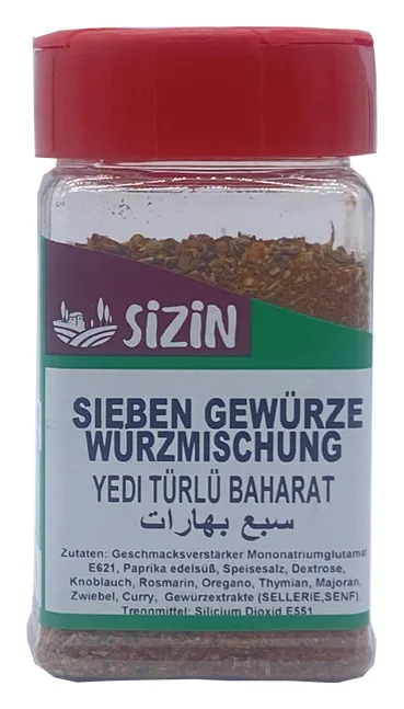 Sizin Sieben Gewürze 75g