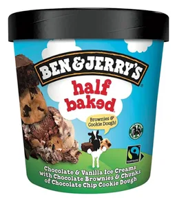 Ben&Jerrys Half Baked 406g