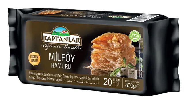 Kaptanlar Milföy Teig 800g