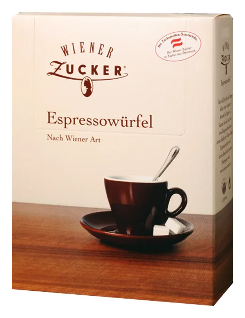 Wiener Zucker Espressowürfel 500g