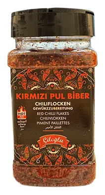 Ciloglu Chiliflocken Gewürzzubereitung Scharf 130g