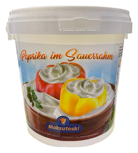Maksutoski Paprika im Sauerrahm 800g