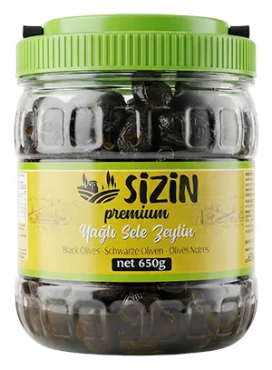 Sizin Premium Gemlik Oliven schwarz 650g