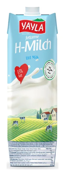 Yayla H-Fettarme Milch 1,5 % Fett 1 Lt