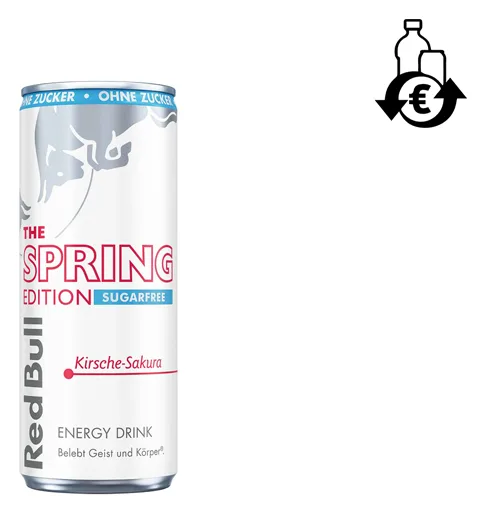 Red Bull Cherry Edition Kirsche-Sakura Ohne Zucker 250ml