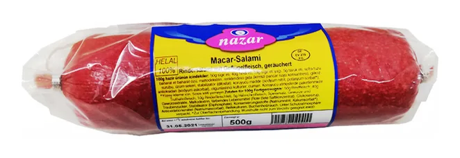 Nazar Macar Salami 500g