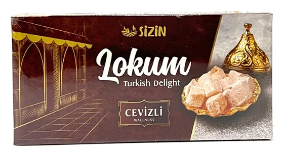 Sizin Lokum Wallnuss 300g