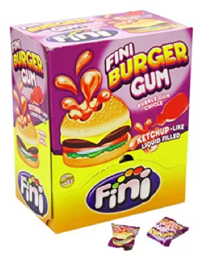 Fini Burger Gum 200pcs