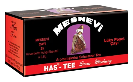 Mesnevi Luxus Schwarzer Beuteltee 25 Beutel