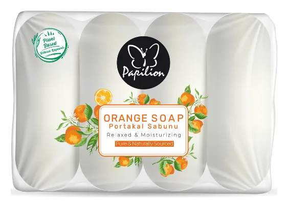 Papilion Feste Seife Orange 4x70g