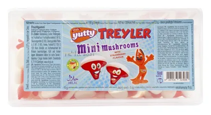 Ciloglu Yutty Treyler Fruchtgummi Mini Mushrooms 200g