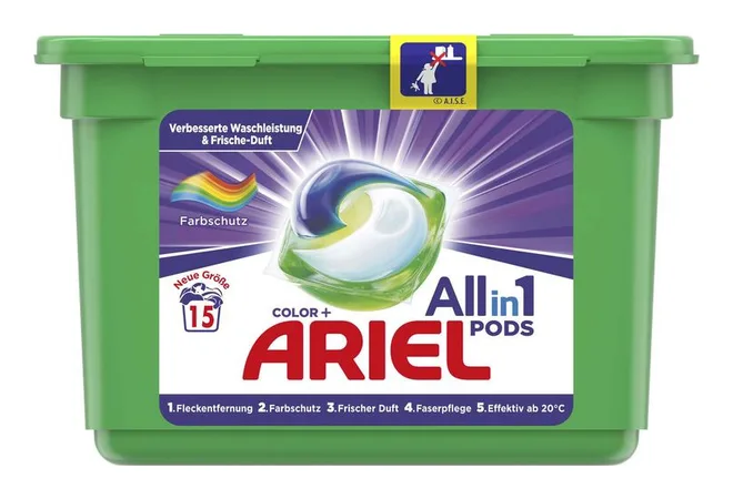 Ariel 3in1 Pods Color 15W