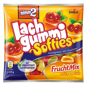 Nimm2 Lachgummi Softies Frucht Mix 225g