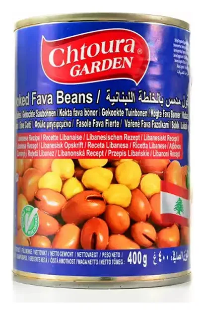Chtoura Garden Gekochte Bohnen Libanon Recept 400g