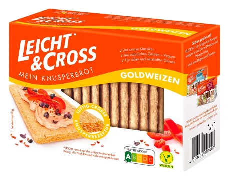 Leicht&Cross Knusperbrot 125g