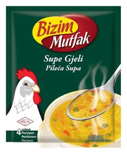 Bizim Balkan Sehriyeli Tavuk Corbasi 62g