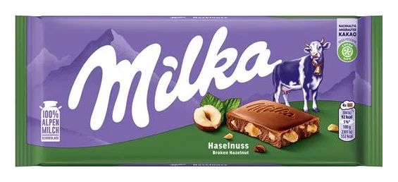Milka Haselnuss Schokolade 100g