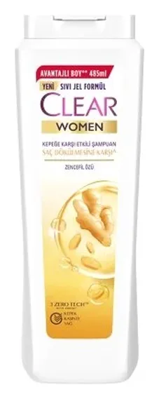 Clear Women Zencefil Özlü 485ml