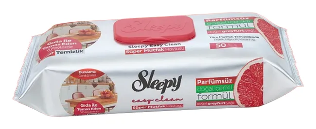 Sleepy Küchentücher Greyfruit 50pcs