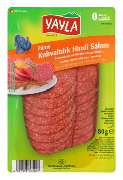 Yayla Kahvaltilik Hindi Salam 80g