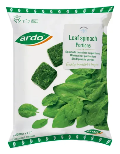 - Ardo Blattspinat Portion 2,5kg