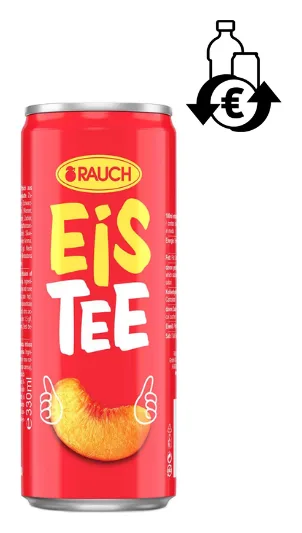 Rauch Eistee Pfirsich 330ml
