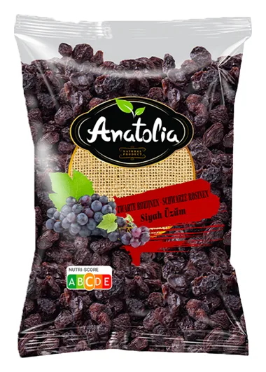 Anatolia Schwarze Rosinen 500g