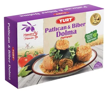 Yurt Gefüllte Auberginen und Paprika 250g
