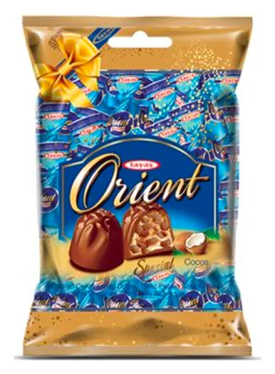 Tayas Orient Schokolade mit Cocoscreme und knusprigem Reis 800g