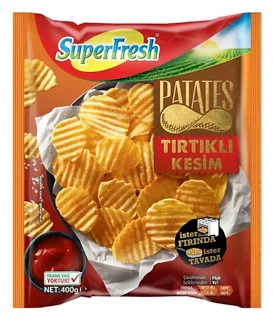 Superfresh Kartoffel-Chips im Wellenschnitt 400g